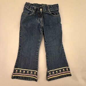 Gymboree Sunflower Fields Embroidered Jeana